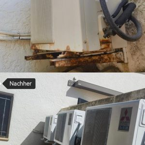 Painting & Aesthetic Refinishing of Air Conditioning Outdoor Units ❄️🎨