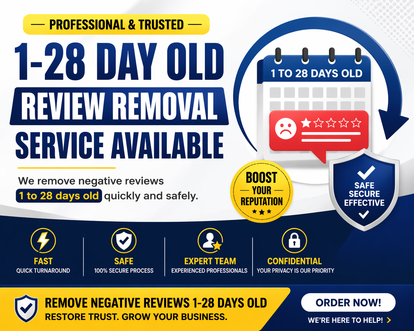 I will help remove fake and policy violating Google Business Profile reviews